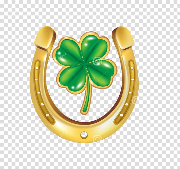 Horseshoe clipart luck. Horseshoes four leaf clover