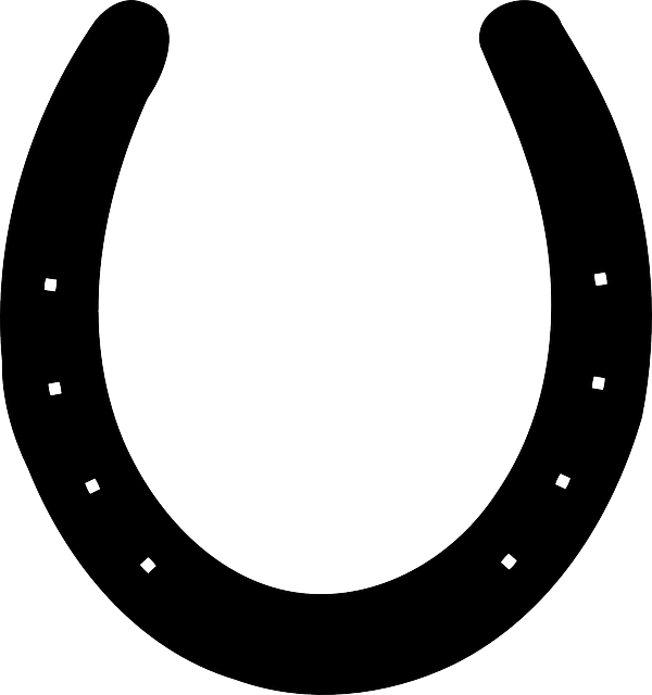 Horseshoe clipart printable. Horse shoe silhouette google