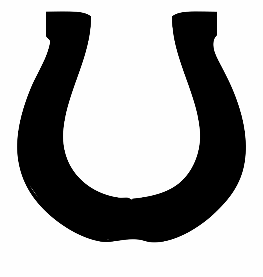 horseshoe clipart silhouette