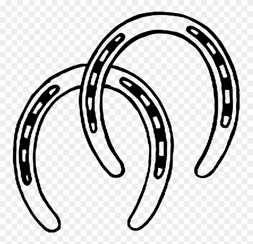 horseshoe clipart two