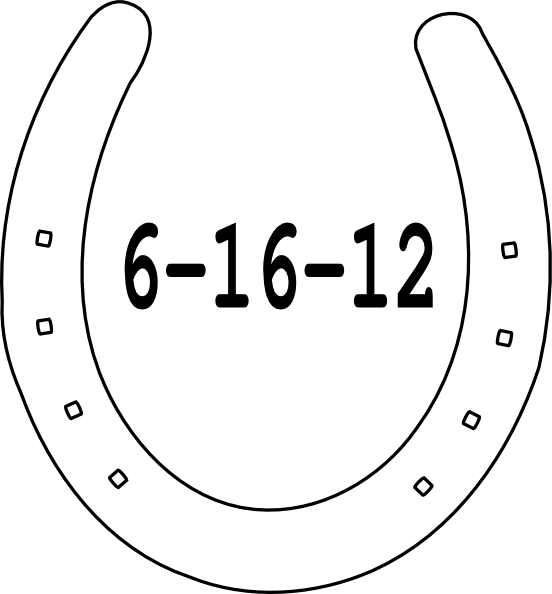 horseshoe clipart western horseshoe
