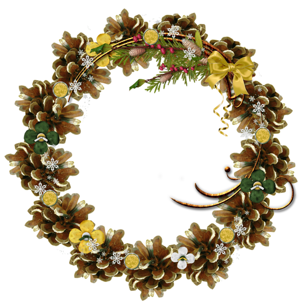 horseshoe clipart wreath