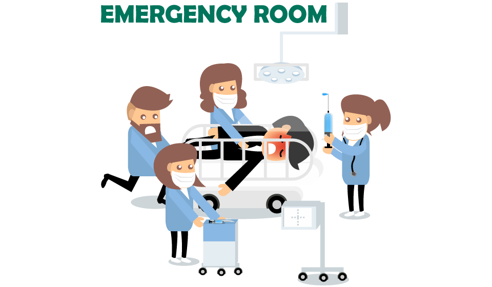 hospital clipart emergency room