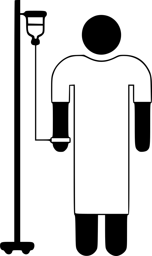 Man person svg png. Hospital clipart hospital patient