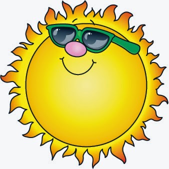 hot clipart august weather