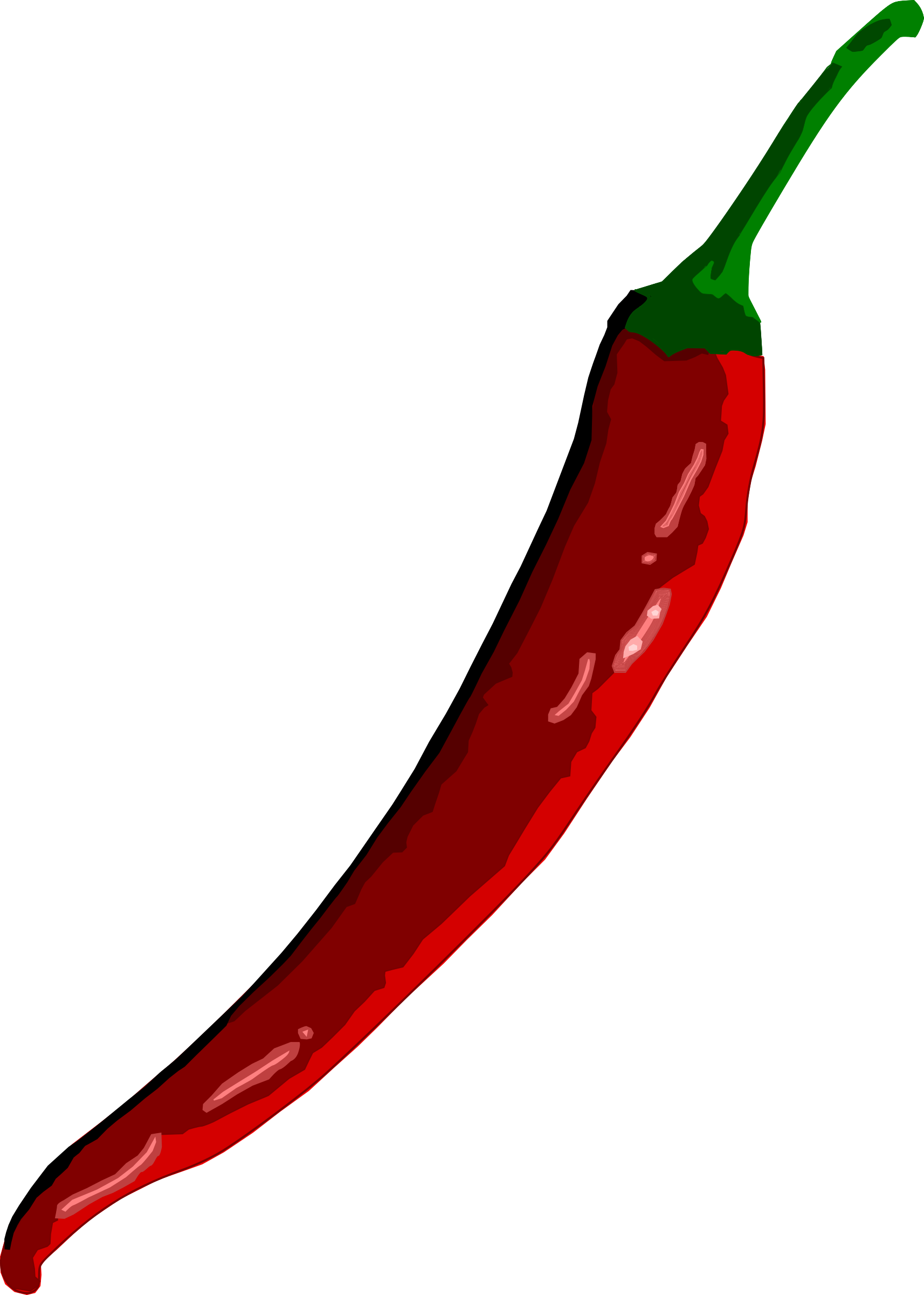 plant clipart red pepper