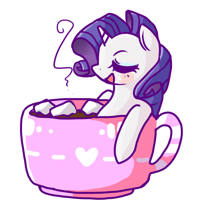 hot clipart purple coffee cup