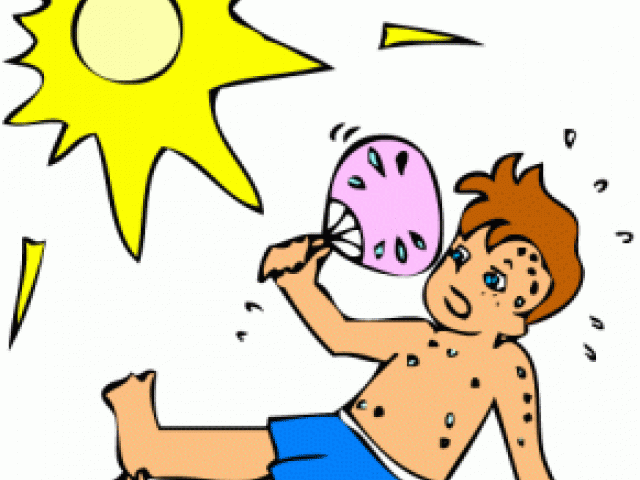 hot clipart weather nice