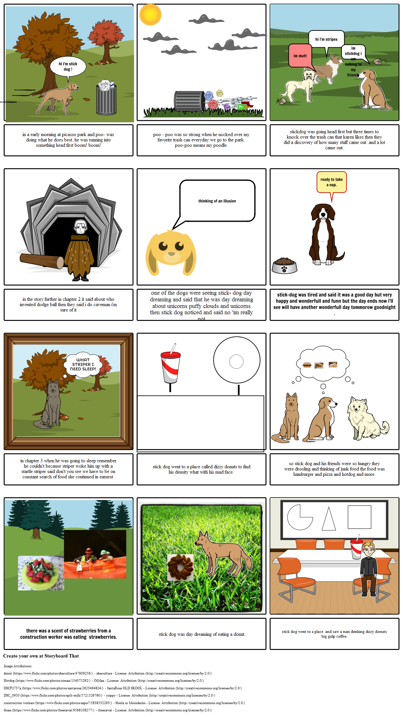 Stick dog storyboard by. Hotdog clipart caveman