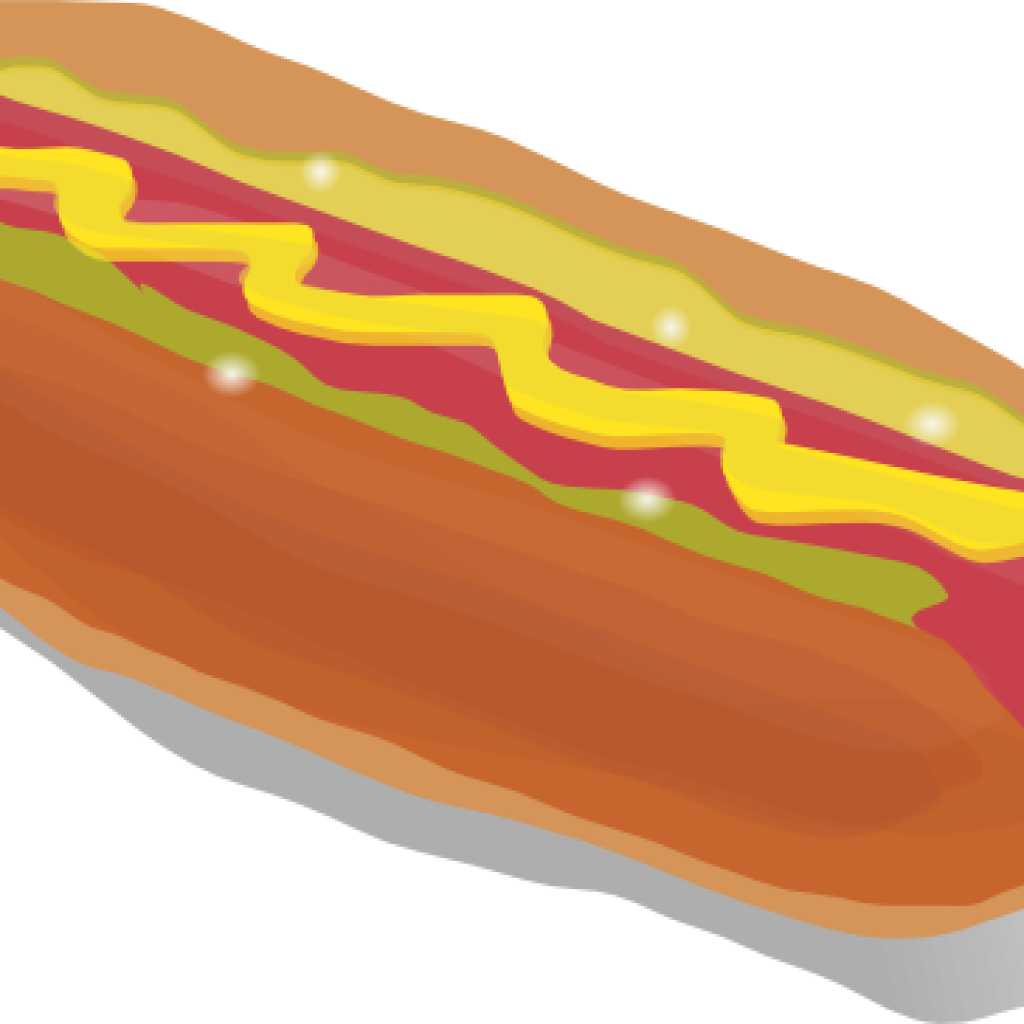hotdog clipart drawing