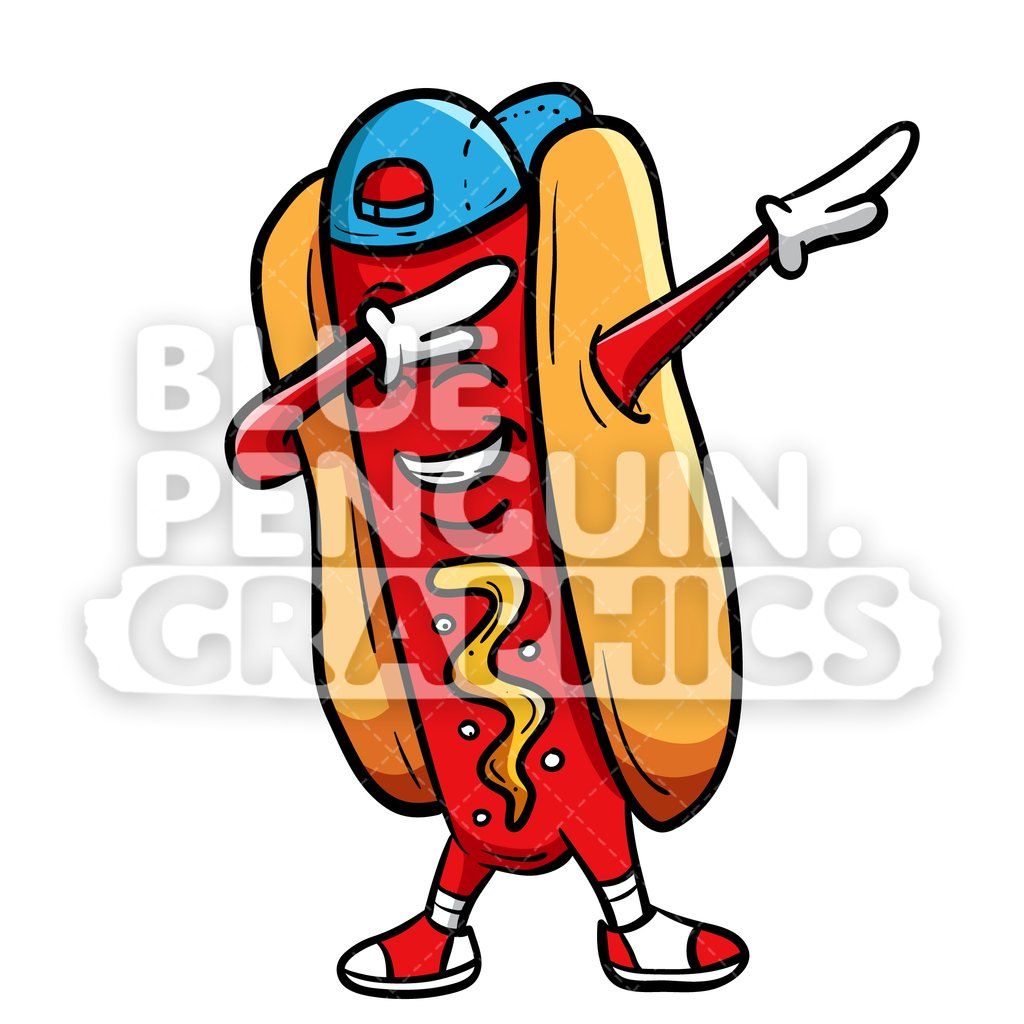 hotdog clipart real food