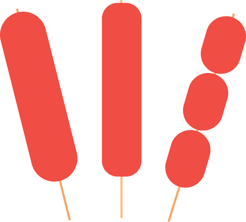 hotdog clipart weiner