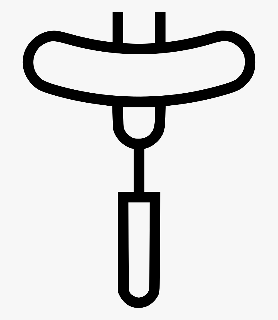 Sausage hot dog on. Hotdog clipart weiner