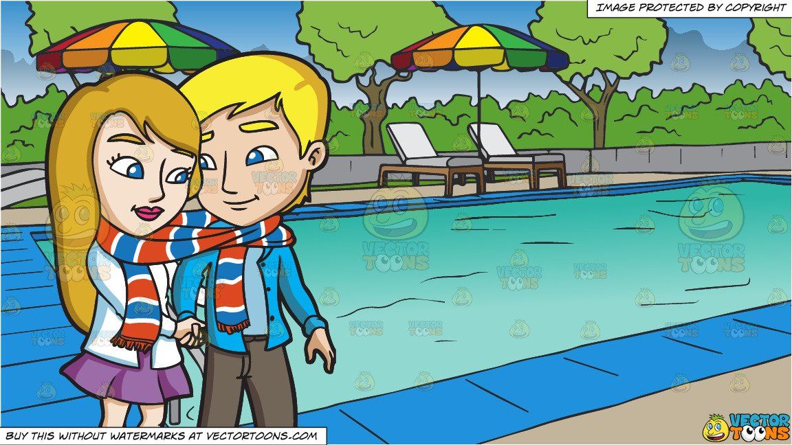 Hotel clipart cute. Cartoon a couple in