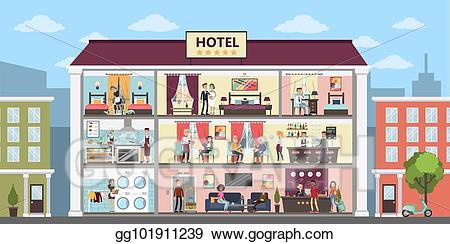 hotel clipart hotel building
