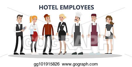 hotel clipart hotel staff