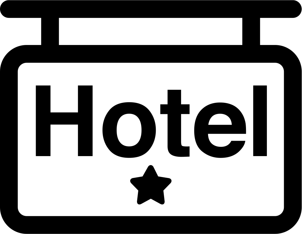 hotel clipart icon