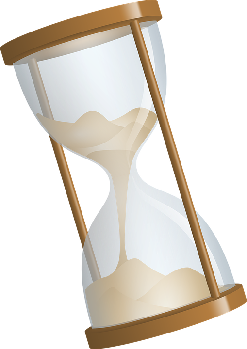 hourglass clipart fancy