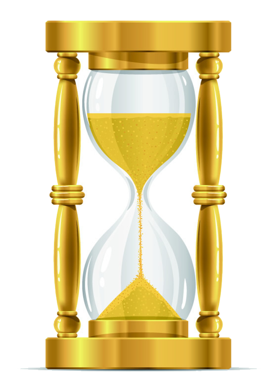 hourglass clipart old