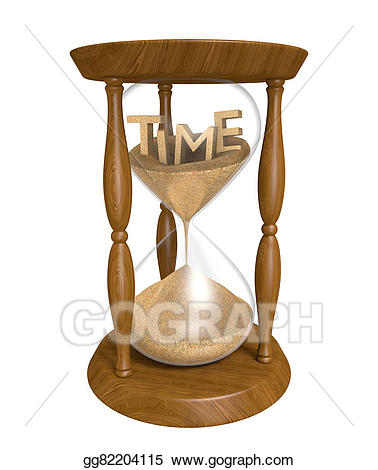 hourglass clipart old