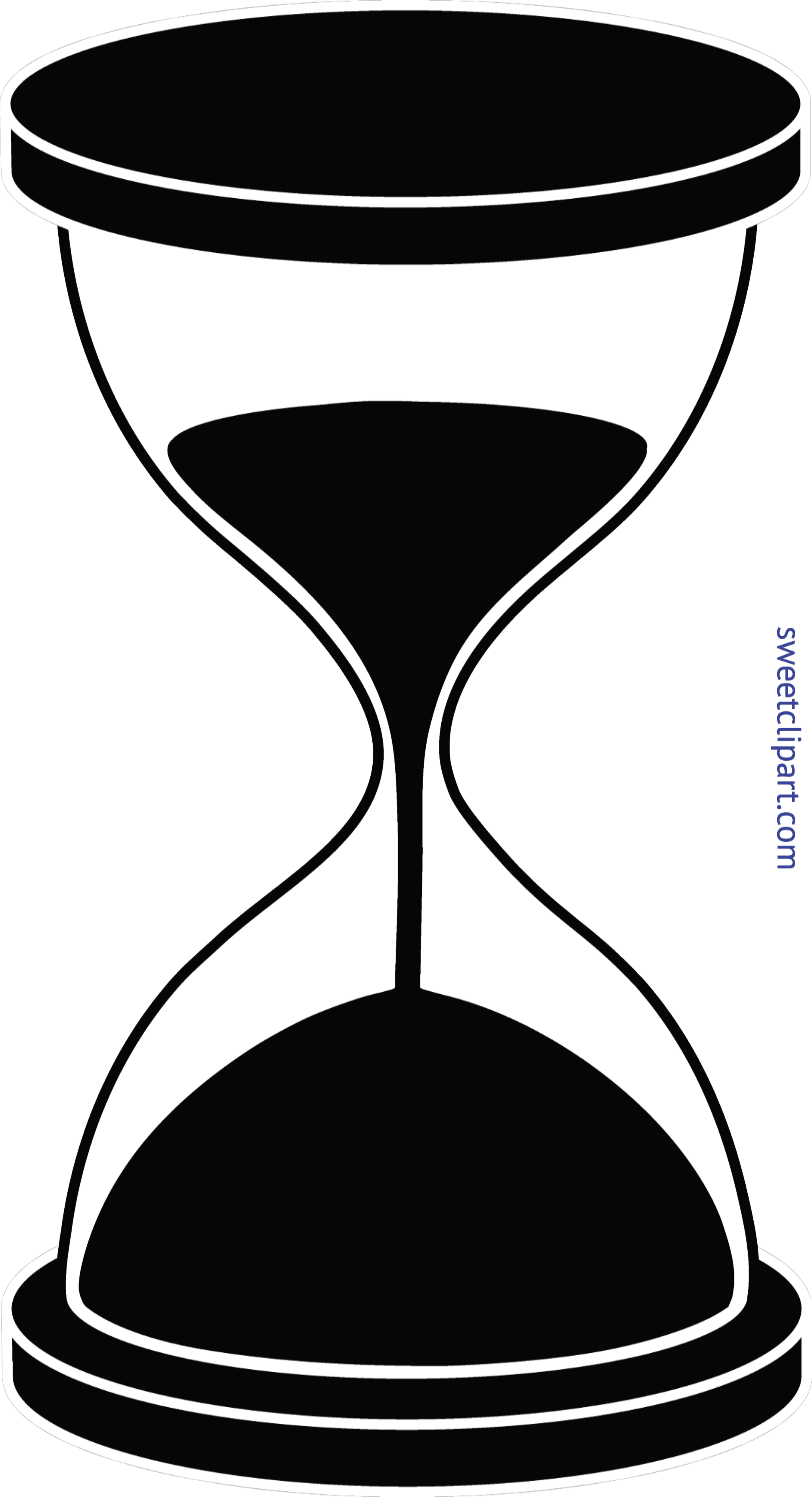 Hourglass Clipart Simple Hourglass Simple Transparent Free For