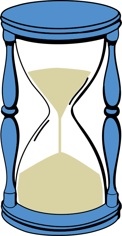 hourglass clipart svg