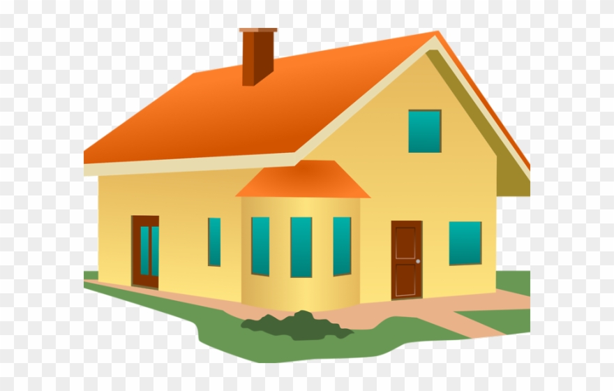 Without roof . Mansion clipart buying house