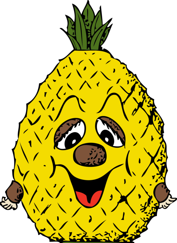house clipart pineapple