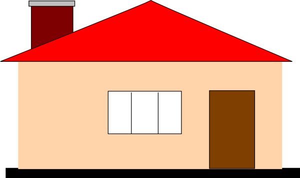house clipart rectangle