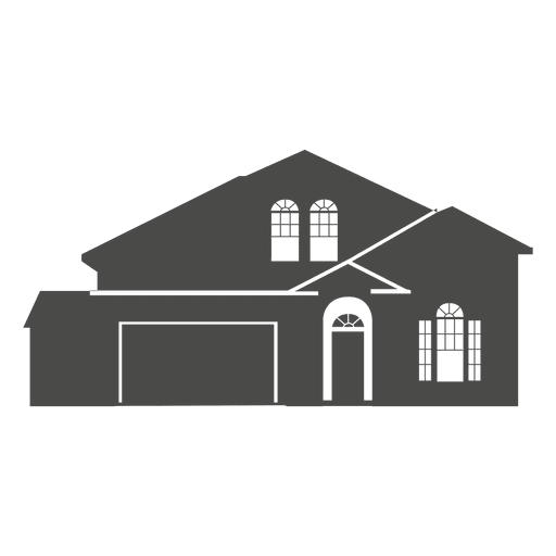 House silhouette png. Classic transparent svg vector