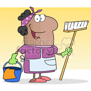 housekeeping clipart animated