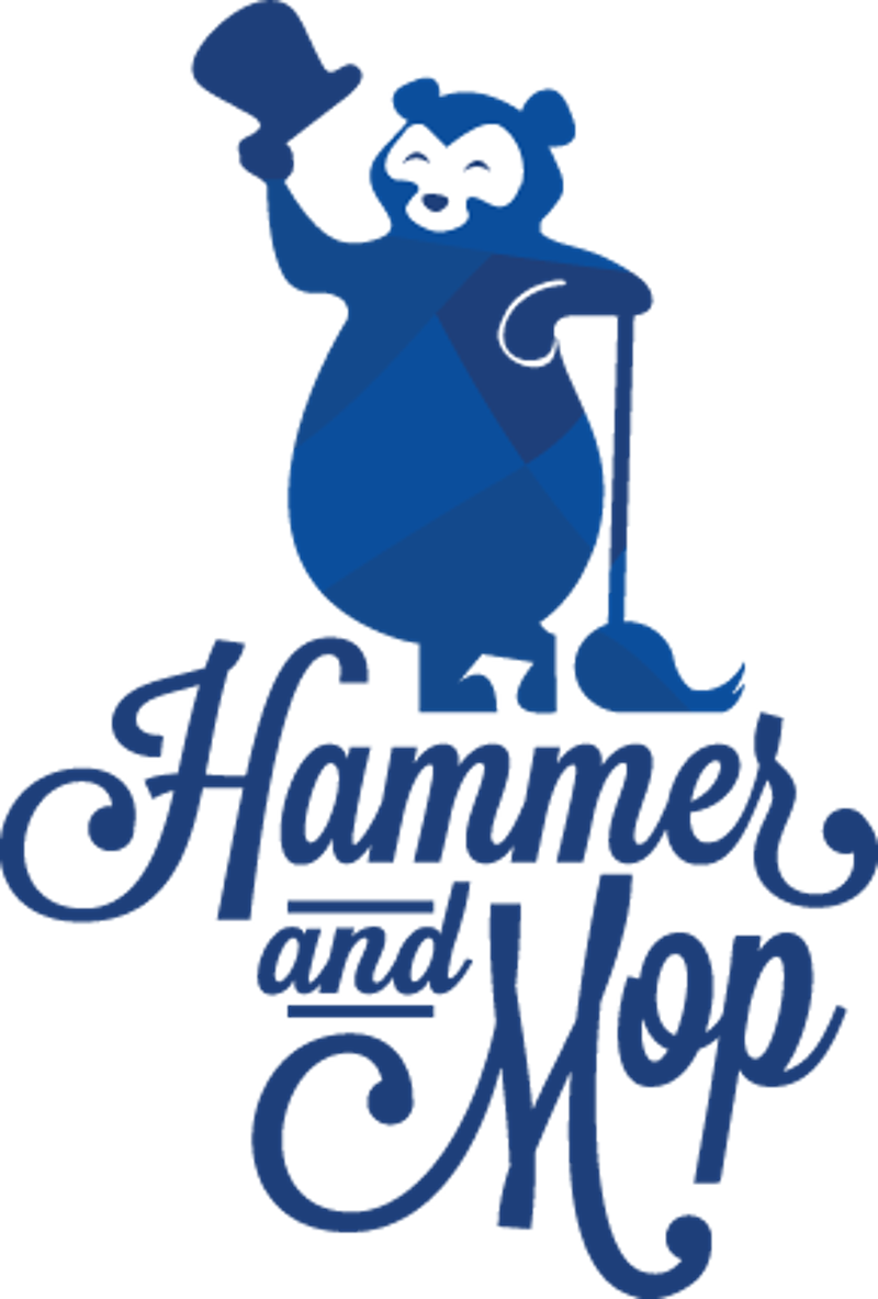 Housekeeping clipart appreciation. Hammer and mop firms
