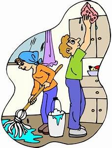 housekeeping clipart cleanup