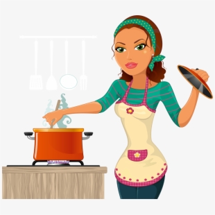Housekeeper vector free download. Housekeeping clipart homemaker