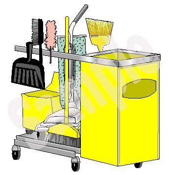 housekeeping clipart housekeeping cart