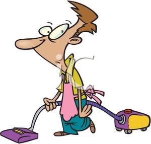 housekeeping clipart male