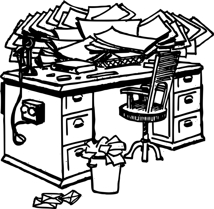 housekeeping clipart mess
