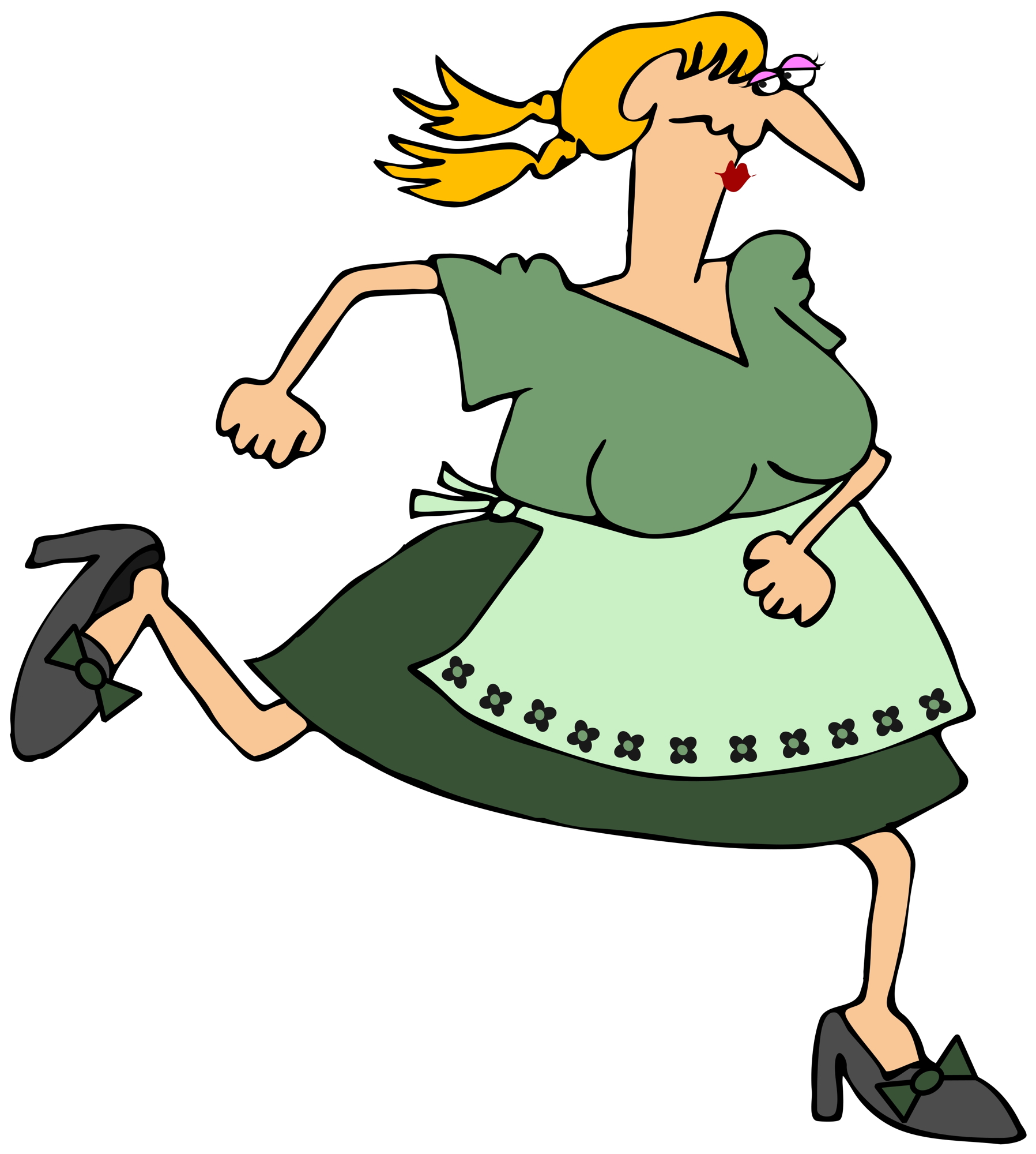 housekeeping clipart old maid