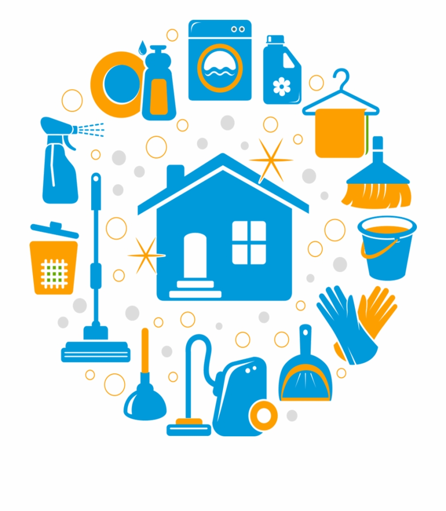Housekeeping clipart transparent. House clean icons cleaning