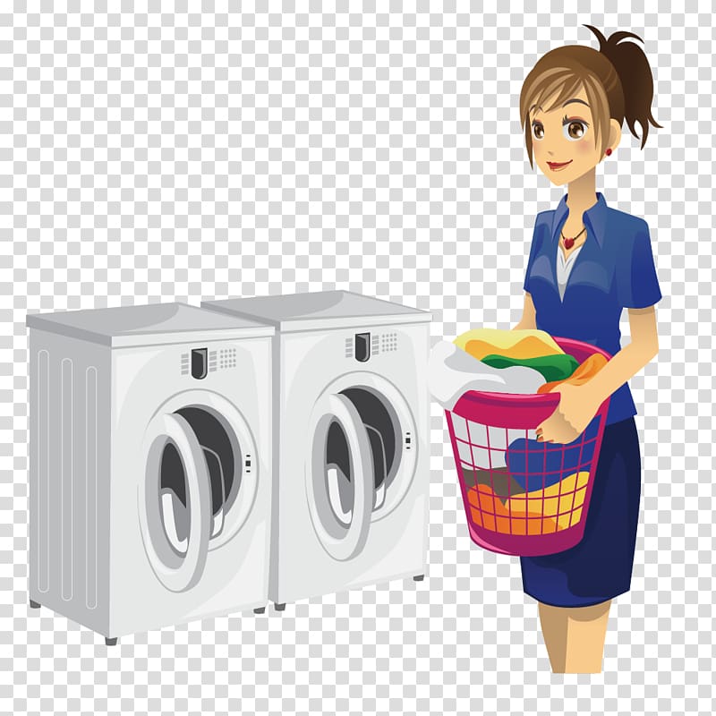 housekeeping clipart washing machine