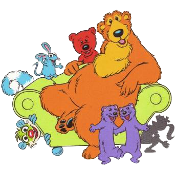 houses clipart bear