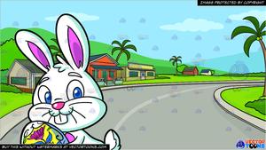 houses clipart easter