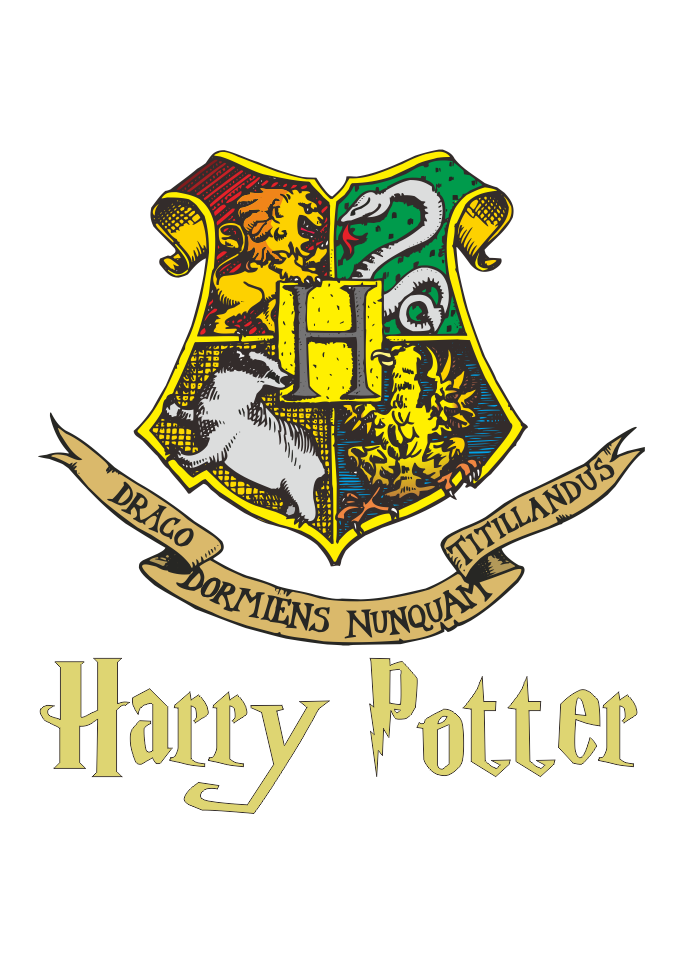 houses clipart harry potter