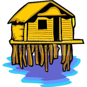 Hut clipart different. House royalty free 