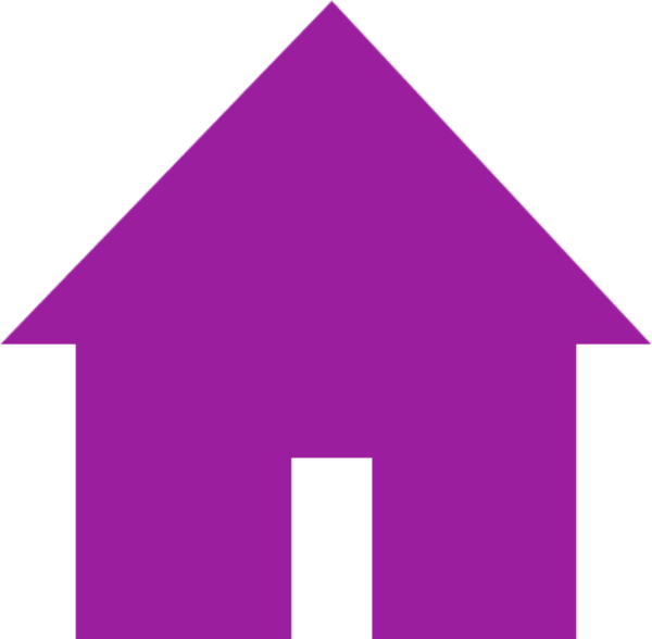 houses clipart purple