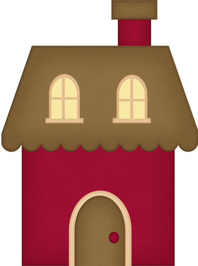 Houses clipart red riding hood. Tr s porquinhos house