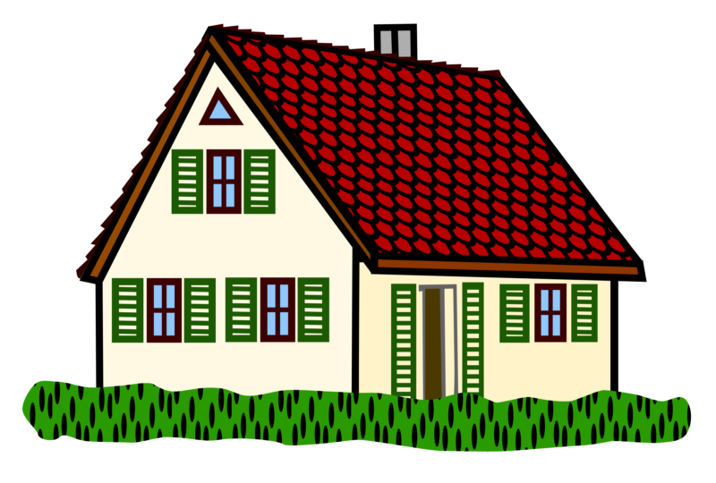 Houses clipart transparent background, Houses transparent background