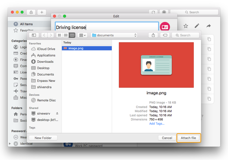 A file attachments enpass. How to edit png files on mac