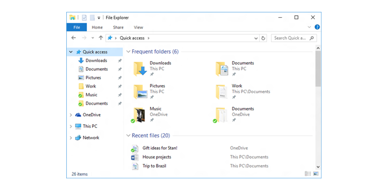 Changing the default view. How to open a png file in windows 10