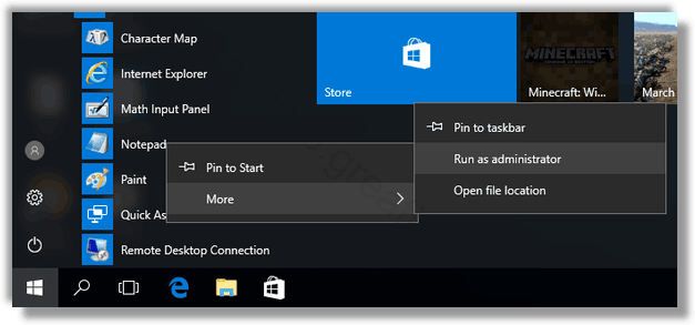How to open png file in windows 10. Edit the hosts tips